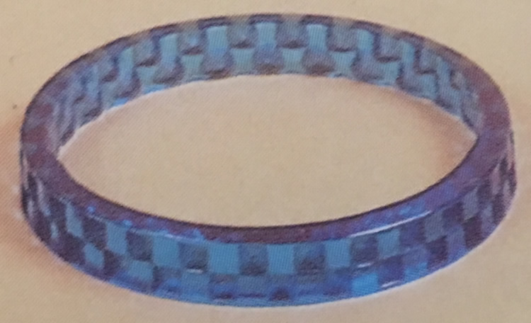 R. Lalique Damier Bracelet