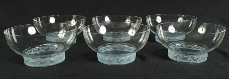 R. Lalique Dampierre Bowl