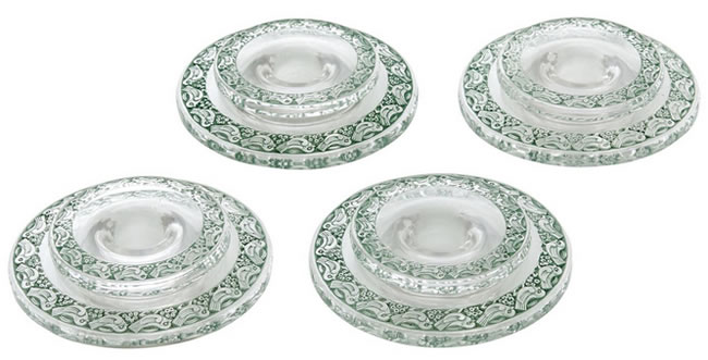 R. Lalique Dampierre Candleholder