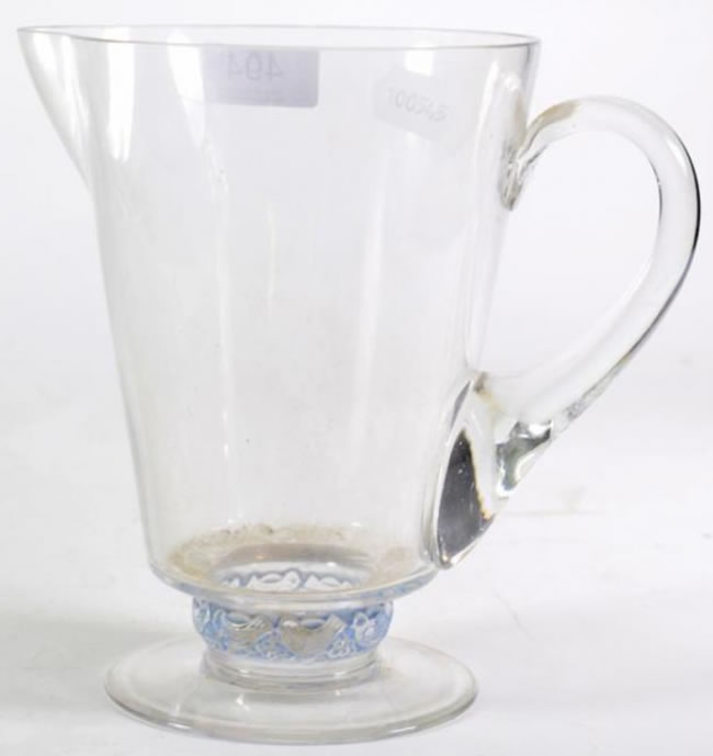R. Lalique Dampierre Pitcher