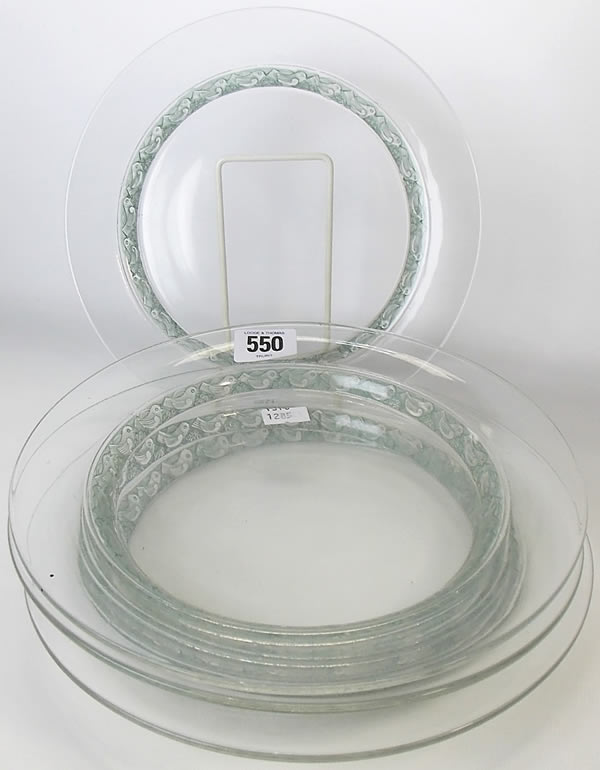 Rene Lalique Dampierre Plate 