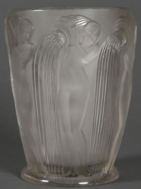 R. Lalique Danaides Vase