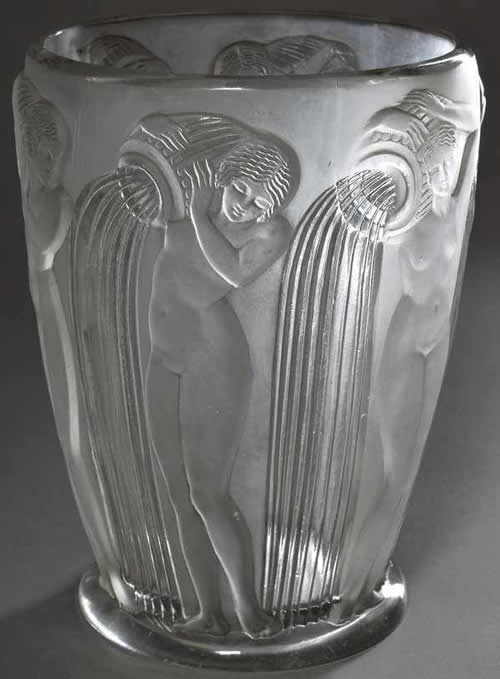 R. Lalique Danaides Vase