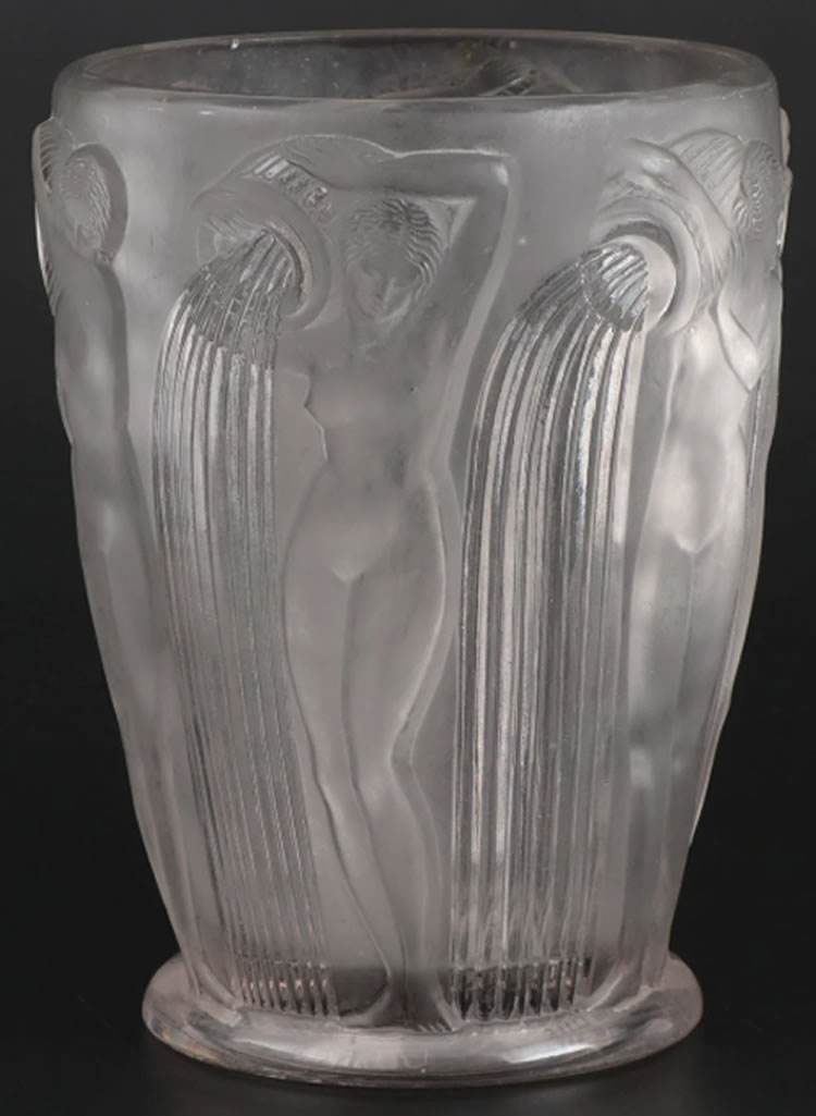 R. Lalique Danaides Vase