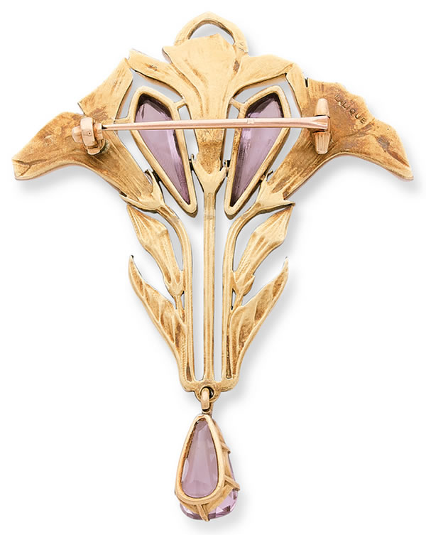R. Lalique Datura Brooch 2 of 2