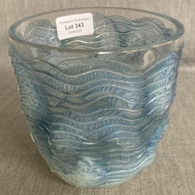 R. Lalique Dauphins Vase