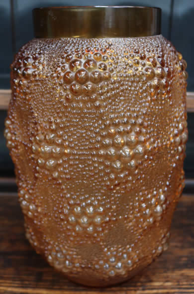 R. Lalique Davos Vase