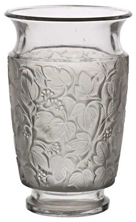 R. Lalique Deauville Vase