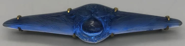 R. Lalique Deux Aigles Brooch
