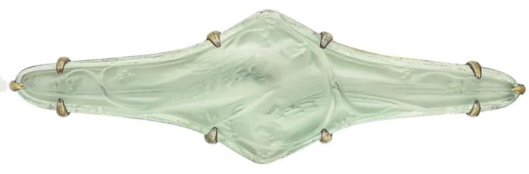R. Lalique Deux Faisans Brooch
