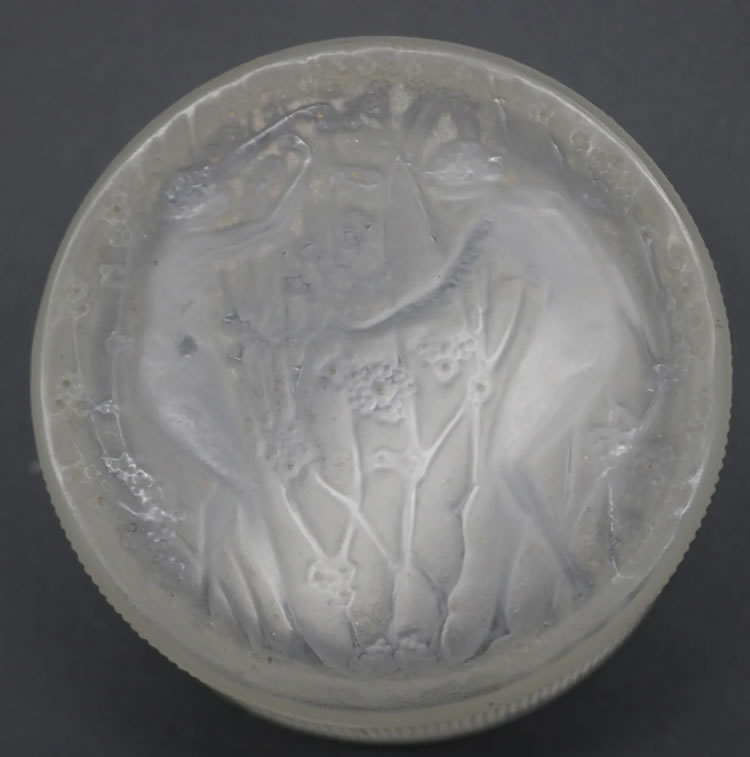 R. Lalique Deux Figurines Box