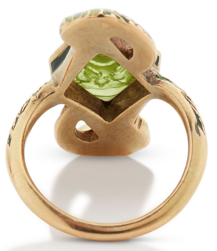 R. Lalique Deux Grues Ring 3 of 3