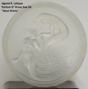 R. Lalique Deux Sirenes Box Top