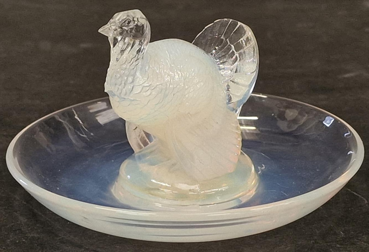 R. Lalique Dindon Ash Receiver