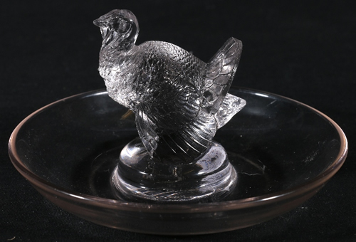 R. Lalique Dindon Ash Receiver