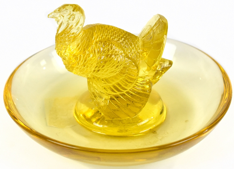 R. Lalique Dindon Ash Receiver