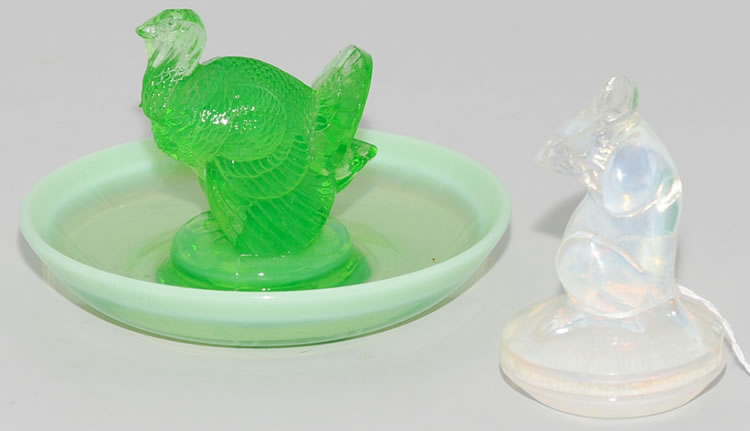 R. Lalique Dindon Ashtray