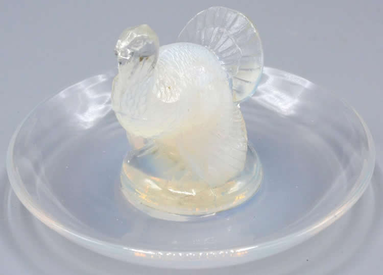R. Lalique Dindon Ashtray