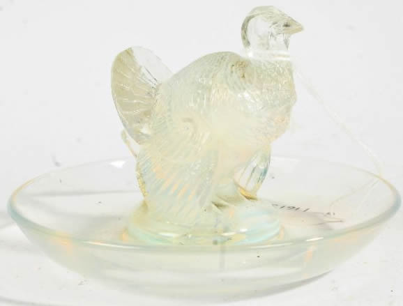 R. Lalique Dindon Ashtray