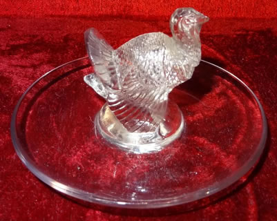 R. Lalique Dindon Ashtray