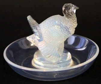 R. Lalique Dindon Cendrier