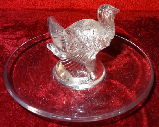 R. Lalique Dindon Cendrier