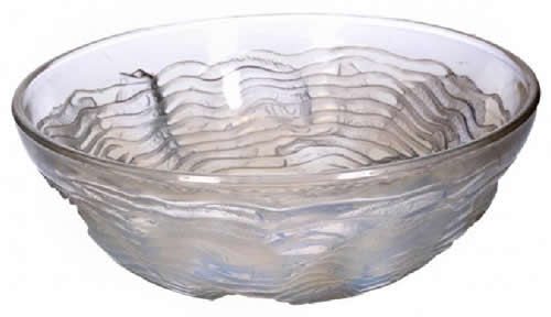 R. Lalique Dolphins Bowl