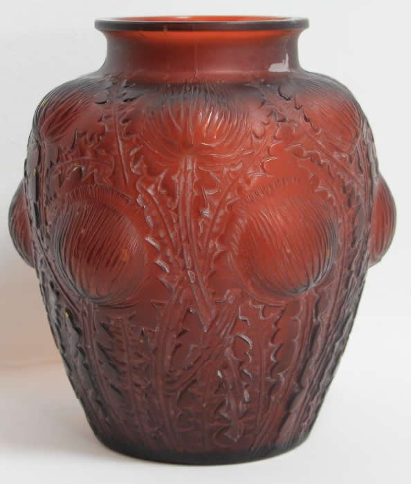 R. Lalique Domremy Vase