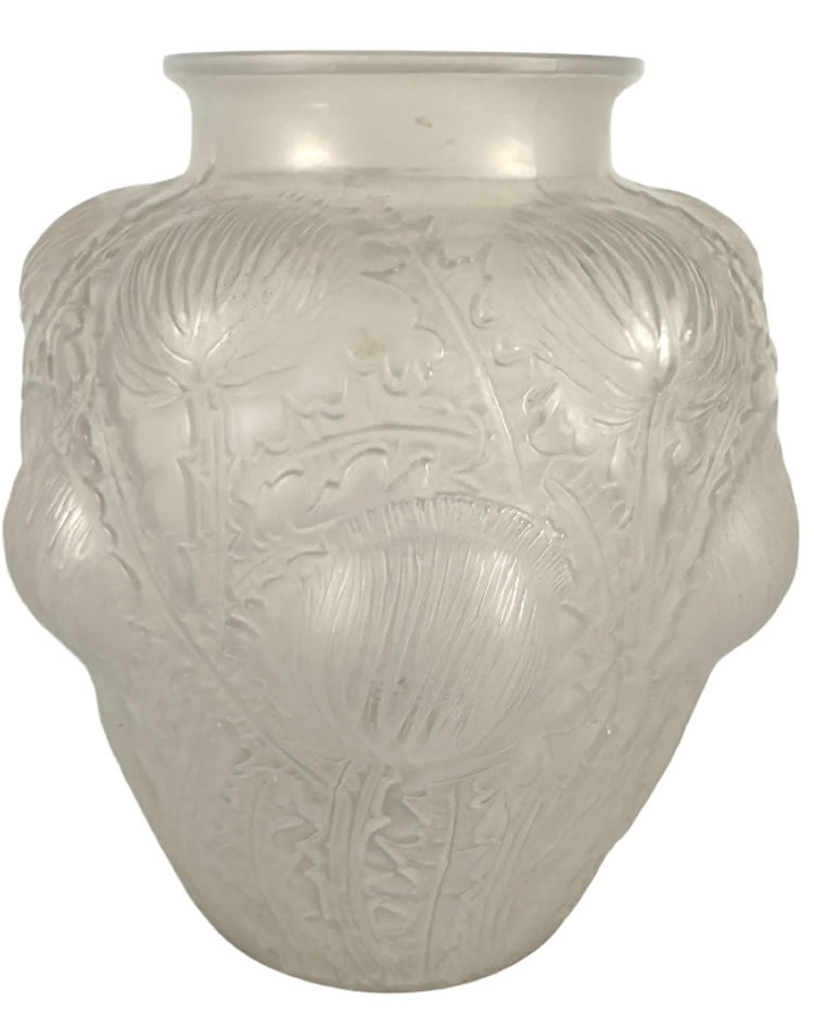R. Lalique Domremy Vase