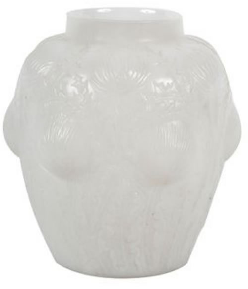 R. Lalique Domremy Vase