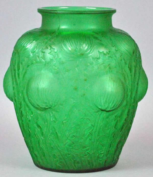 R. Lalique Domremy Vase