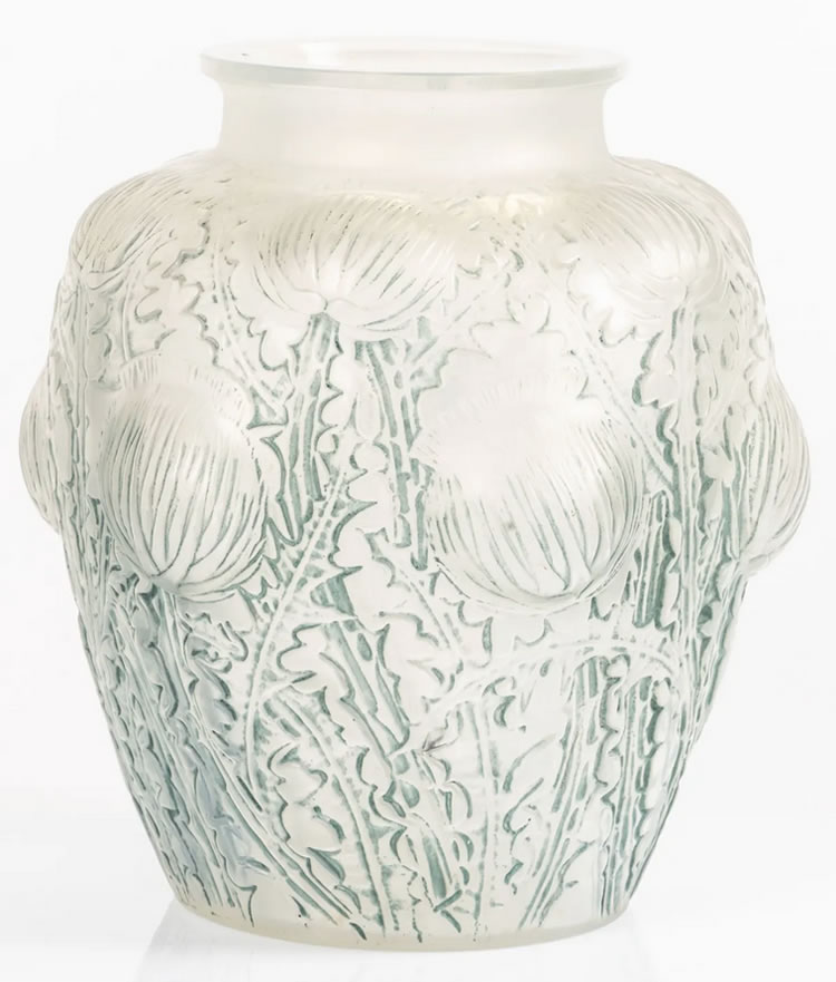 R. Lalique Domremy Vase