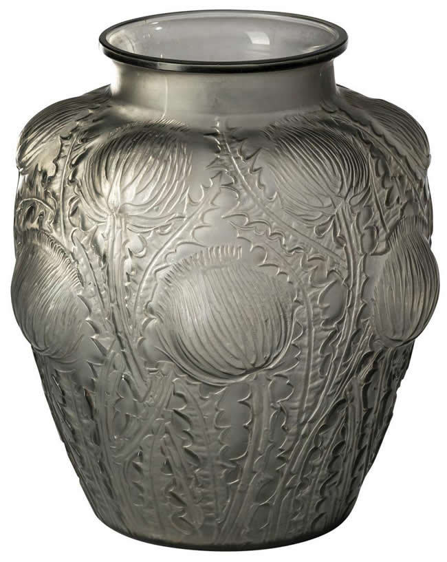 R. Lalique Domremy Vase