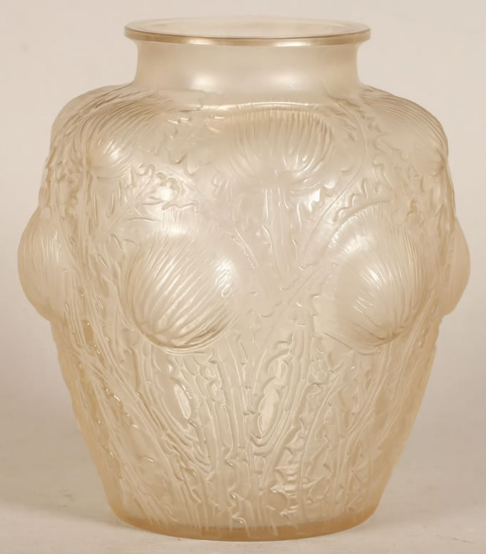 R. Lalique Domremy Vase