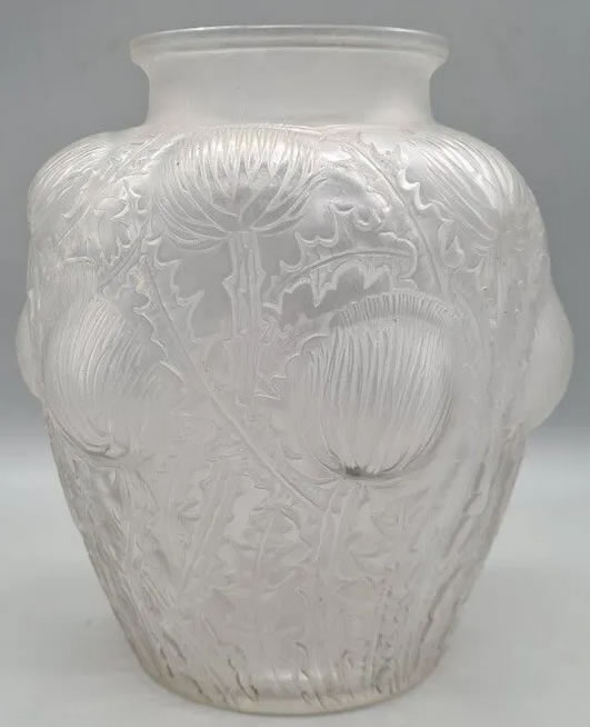 R. Lalique Domremy Vase
