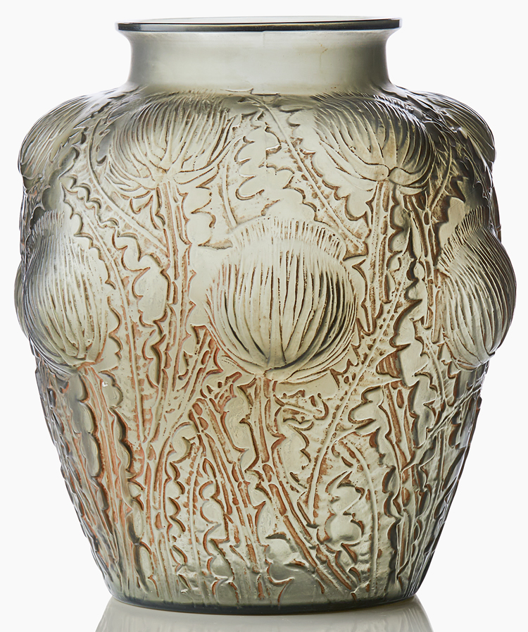 R. Lalique Domremy Vase