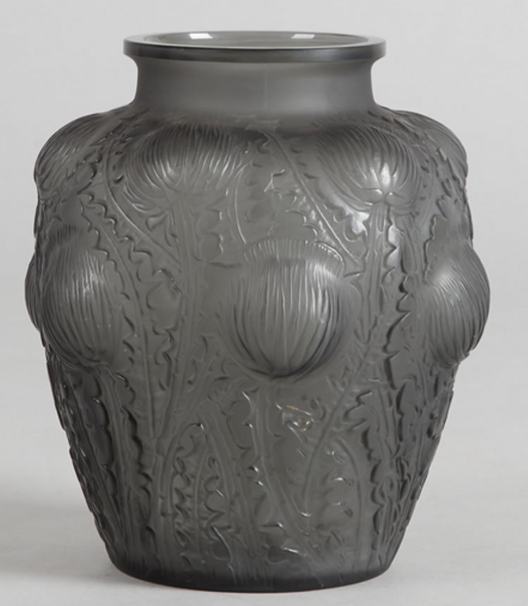 R. Lalique Domremy Vase