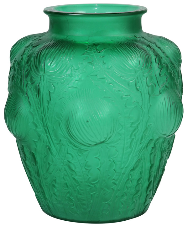 R. Lalique Domremy Vase