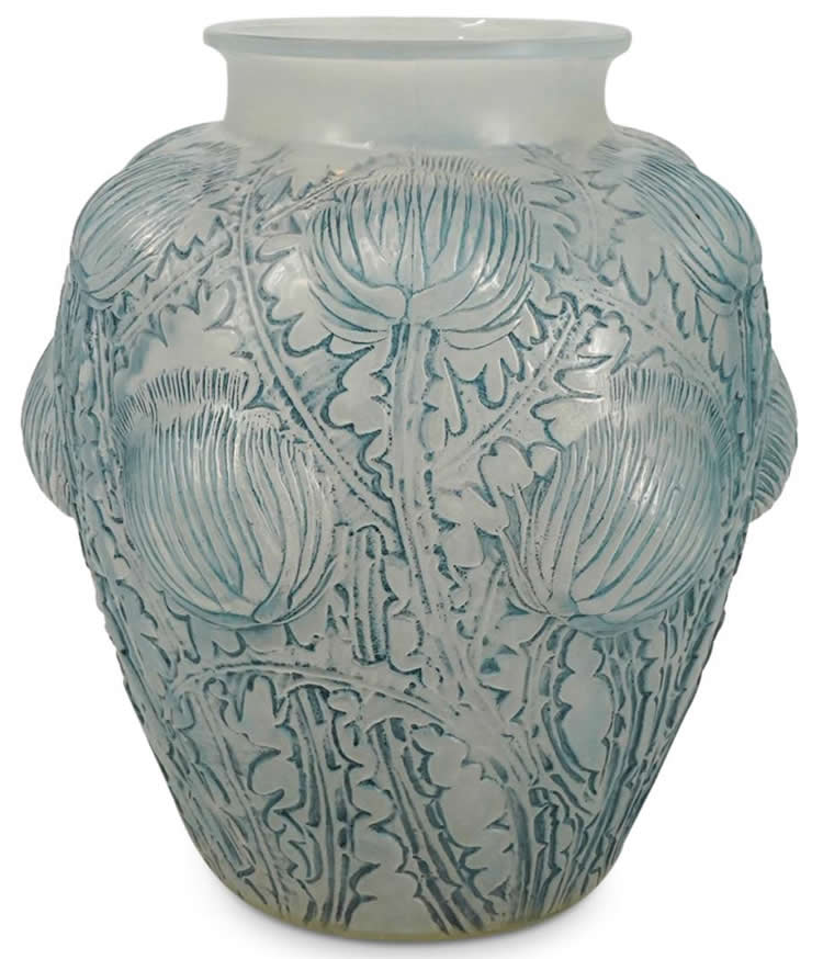 R. Lalique Domremy Vase