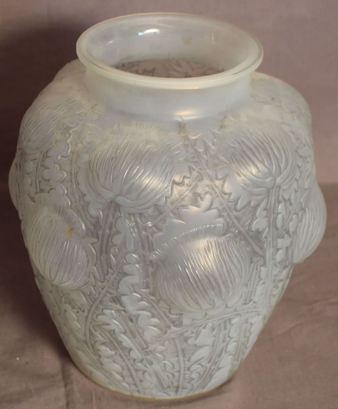 R. Lalique Domremy Vase