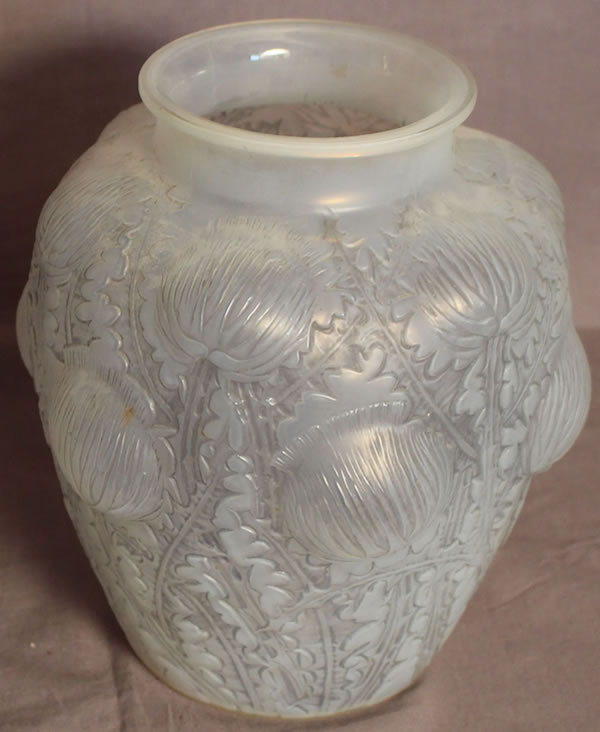 R. Lalique Domremy Vase