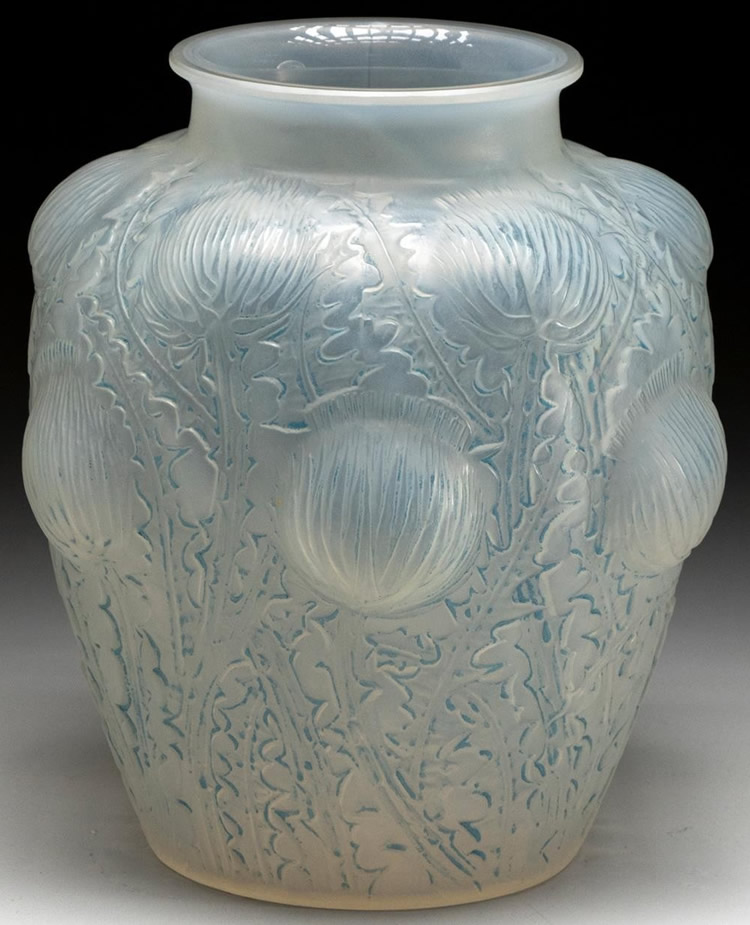 R. Lalique Domremy Vase