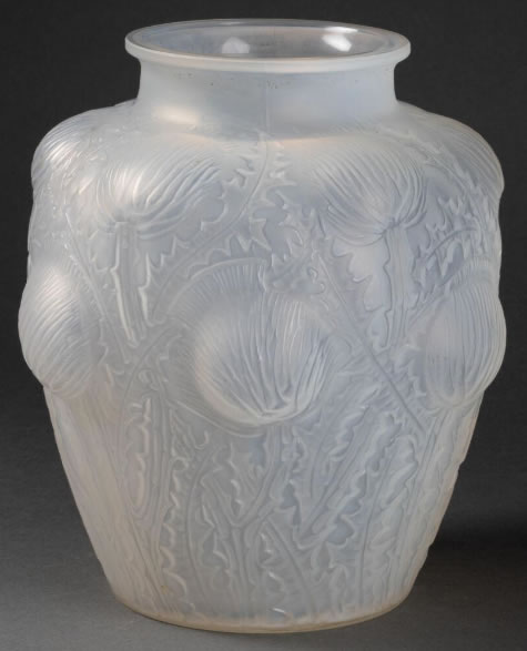 R. Lalique Domremy Vase