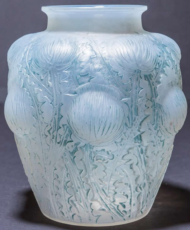 R. Lalique Domremy Vase