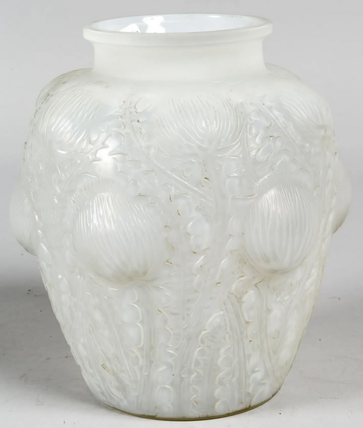 R. Lalique Domremy Vase