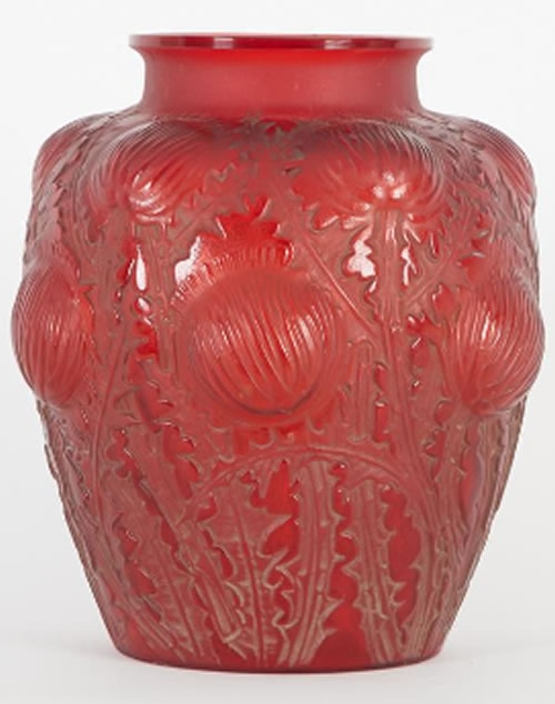 R. Lalique Domremy Vase