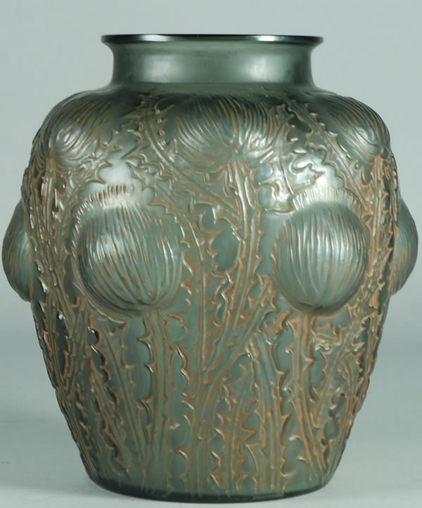 R. Lalique Domremy Vase