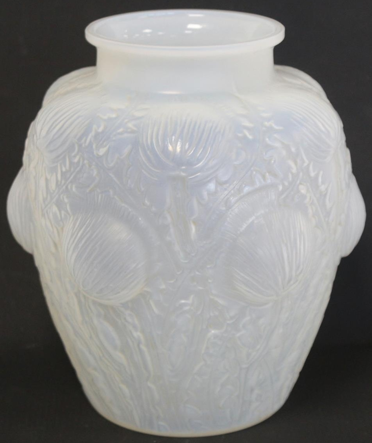 R. Lalique Domremy Vase