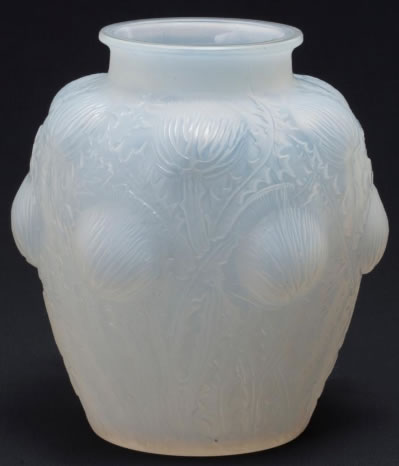 R. Lalique Domremy Vase
