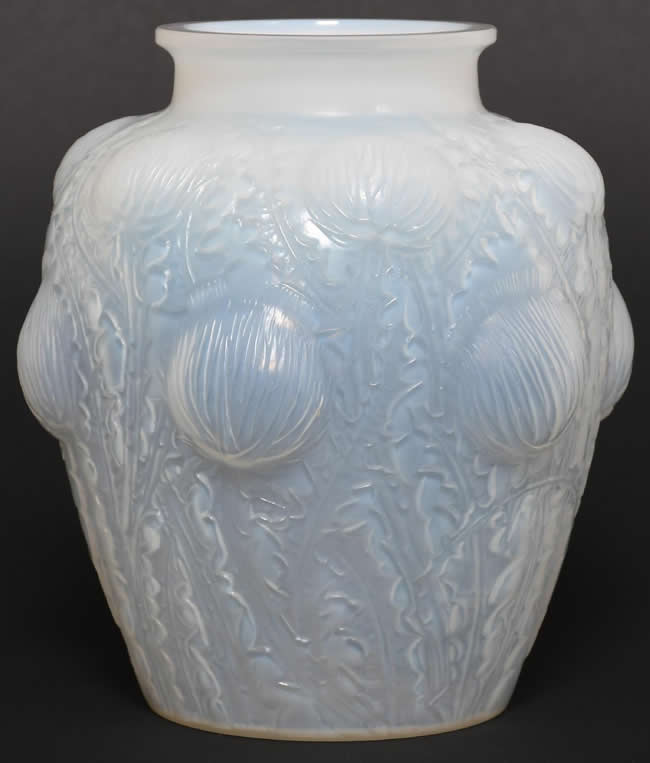 R. Lalique Domremy Vase